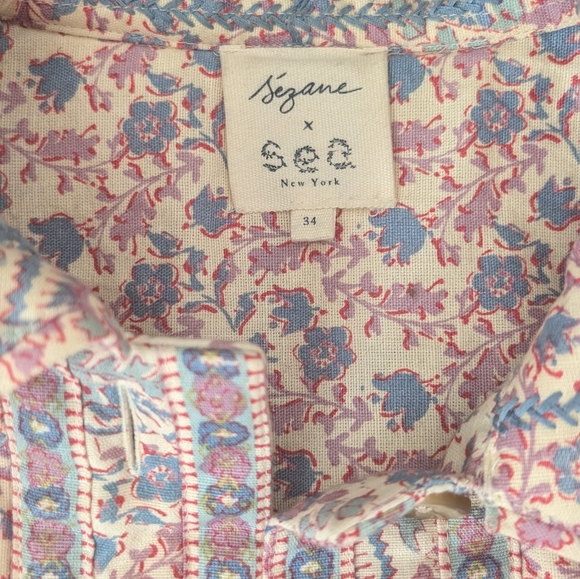 SOLD-Sezane & Sea New York quilted jacket - Picture 4 of 7